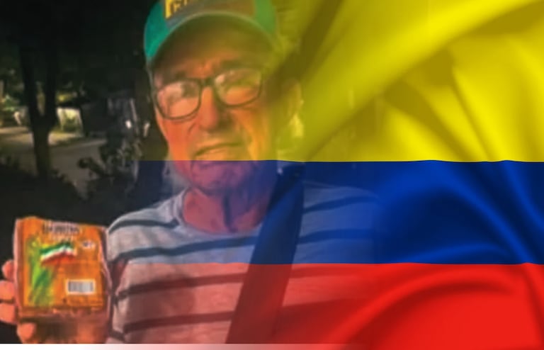 El comerciante informal de Florencia, Caquetá, agradeció el respaldo masivo de la ciudadanía.