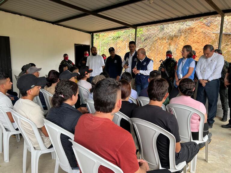 Quedan en libertad 28 personas en Catatumbo que habían sido secuestradas por el ELN.