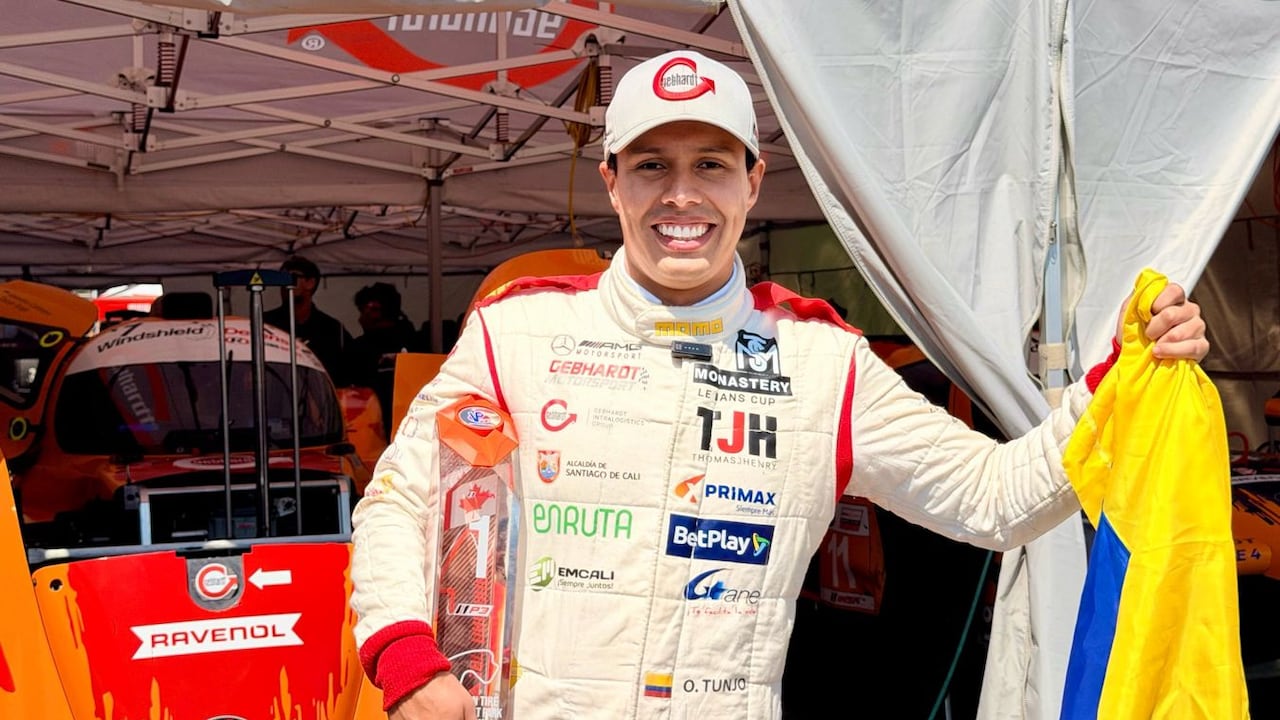 Óscar Tunjo conquista la victoria en Canadá y amplía
su liderato en el Campeonato IMSA