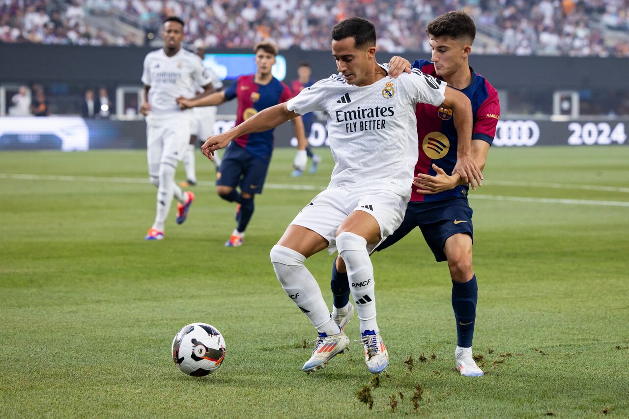 Amistoso Real Madrid vs FC Barcelona.