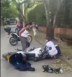 Accidente de tránsito en Cali