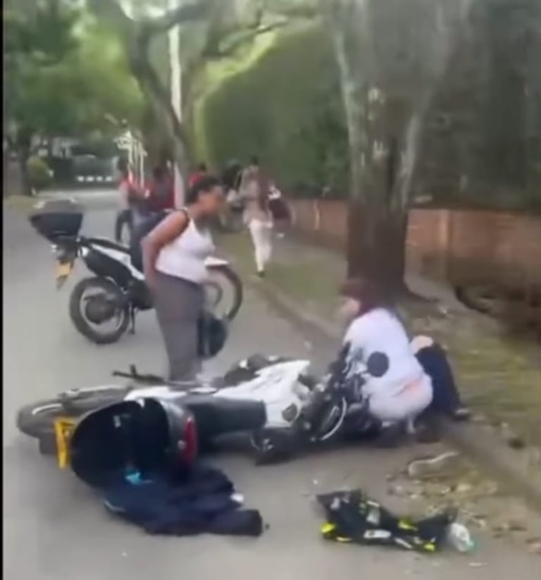 Accidente de tránsito en Cali