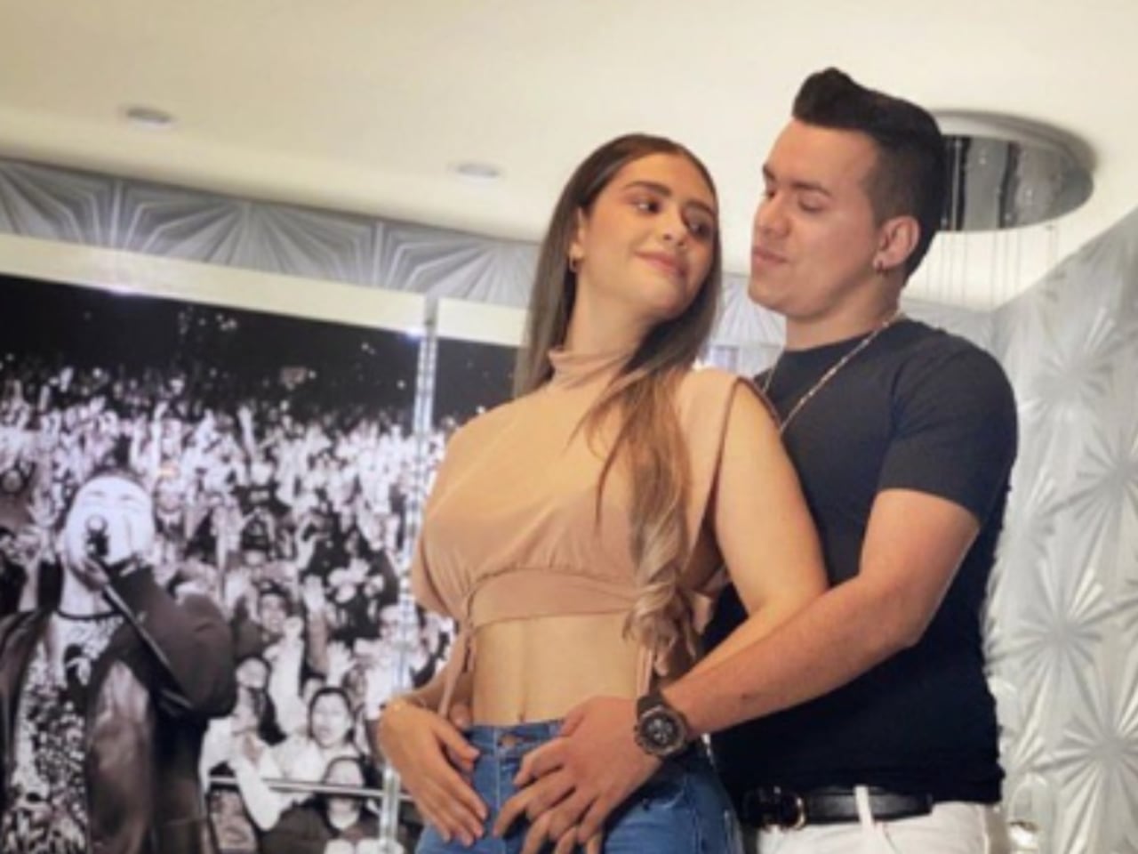 Entre l谩grimas, esposa de Yeison Jim茅nez lleg贸 al lugar de la tragedia - El Pa铆s