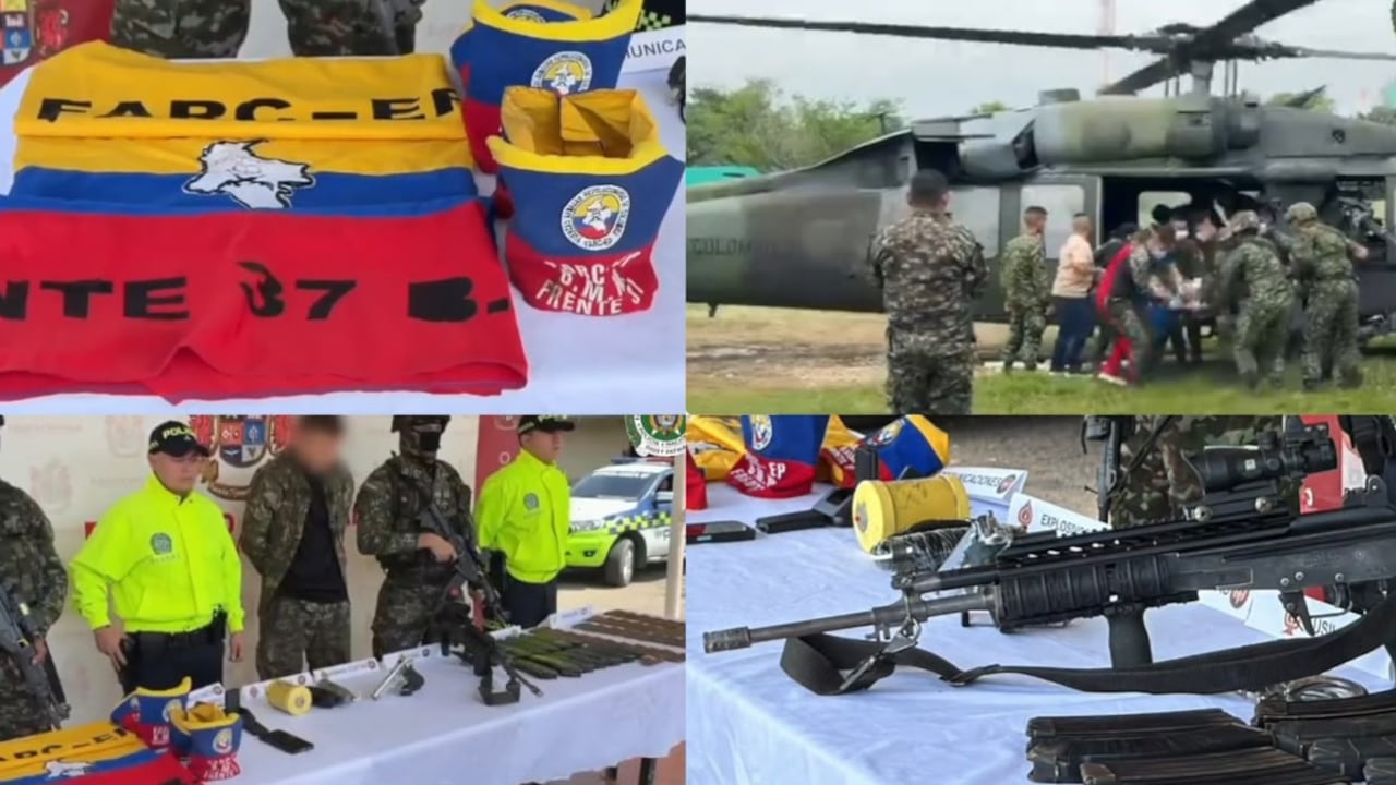 Operativo contra las disidencias de las Farc deja cuatro capturados.
