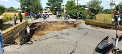 El colapso del puente en la vía Granada–Uribe obligó al cierre del paso en este importante corredor vial del sur del Meta.