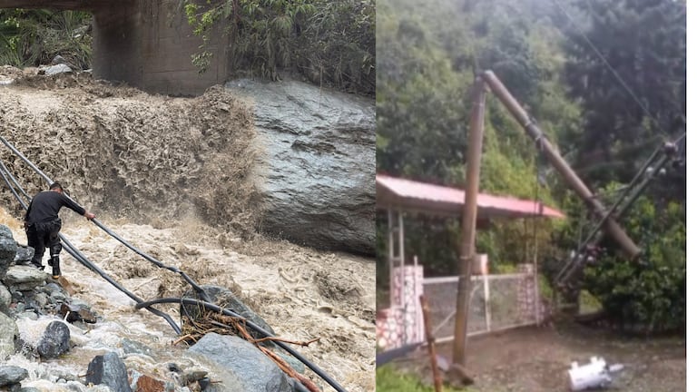Fuertes lluvias y granizadas se presentan en zona rural de Pradera, Valle.