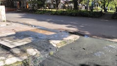 Daño en caja de paso en La Flora.