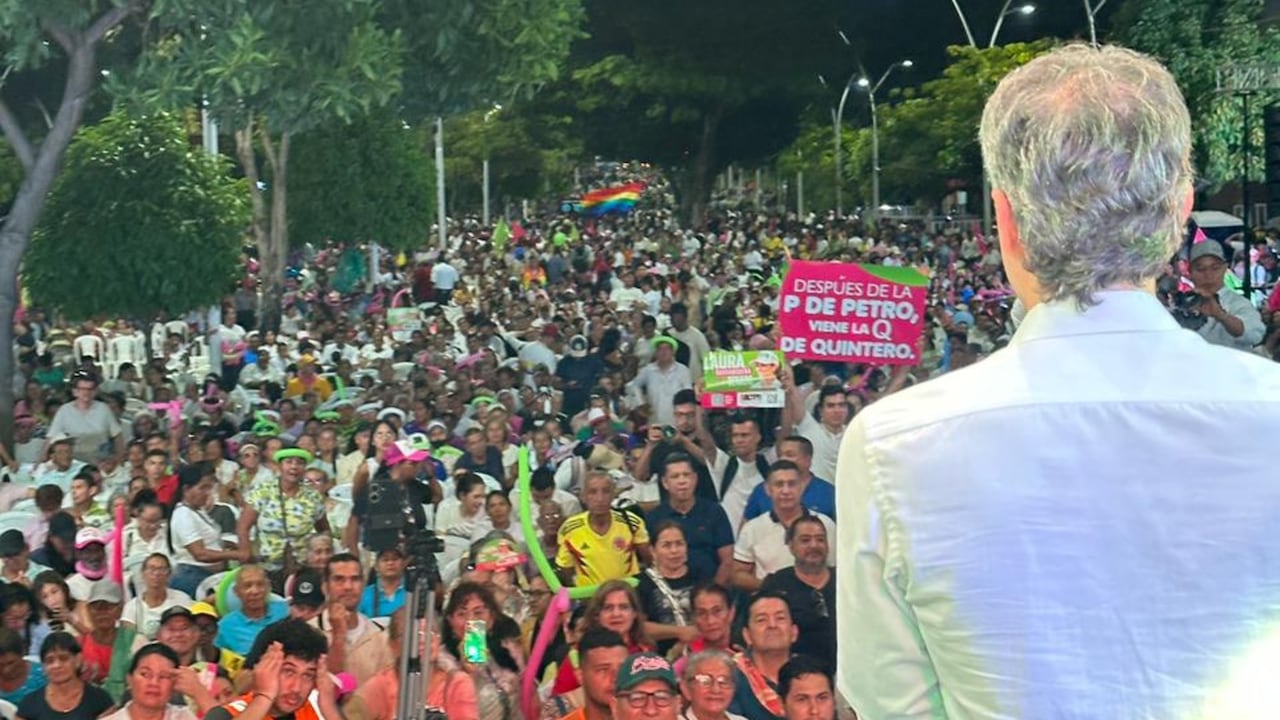 Daniel Quintero en campaña