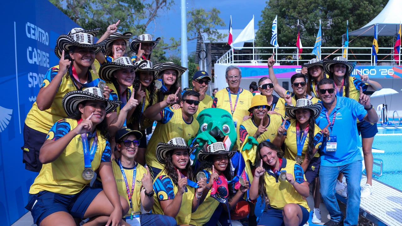 Equipo femenino de polo acuático logró la medalla de oro en los Juegos Centroamericanos y del Caribe 2026.