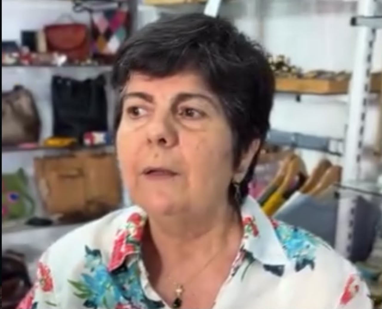 Actriz Socorro Ortega.