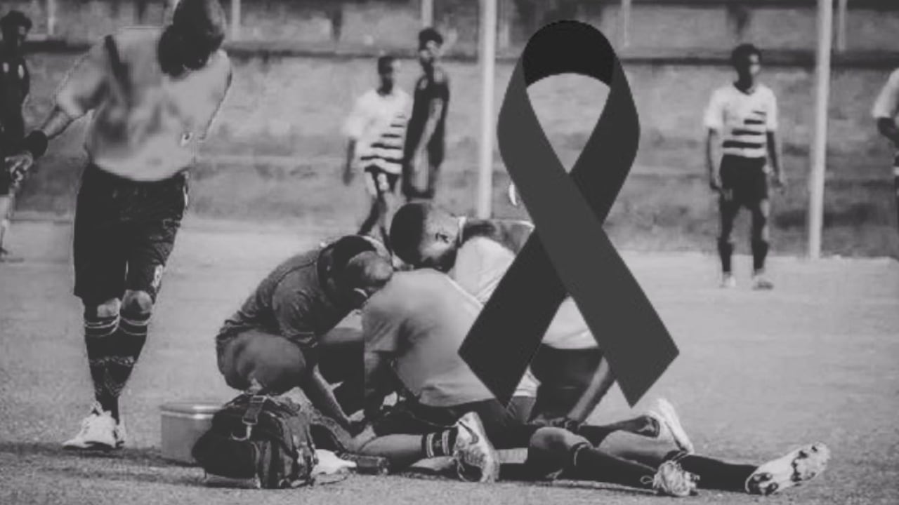 Investigan muerte de jugador que colapsó en medio del partido. Murió Igiraneza Aimé Gueric.