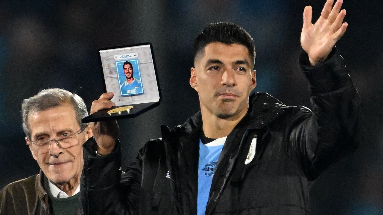 Despedida de Luis Suárez de la Selección de Uruguay.