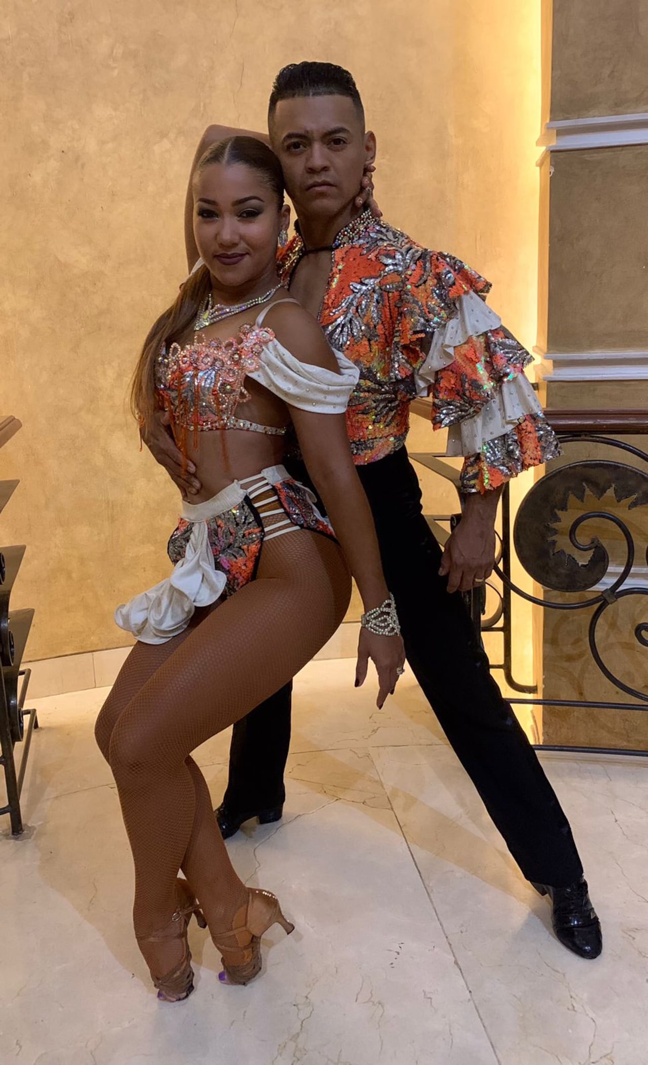 Evelyn Lourido y Juan Carlos Buesaquillo “Guasa” se conocieron hace 16 años a través del baile y desde entonces, han triunfado con la salsa caleña.