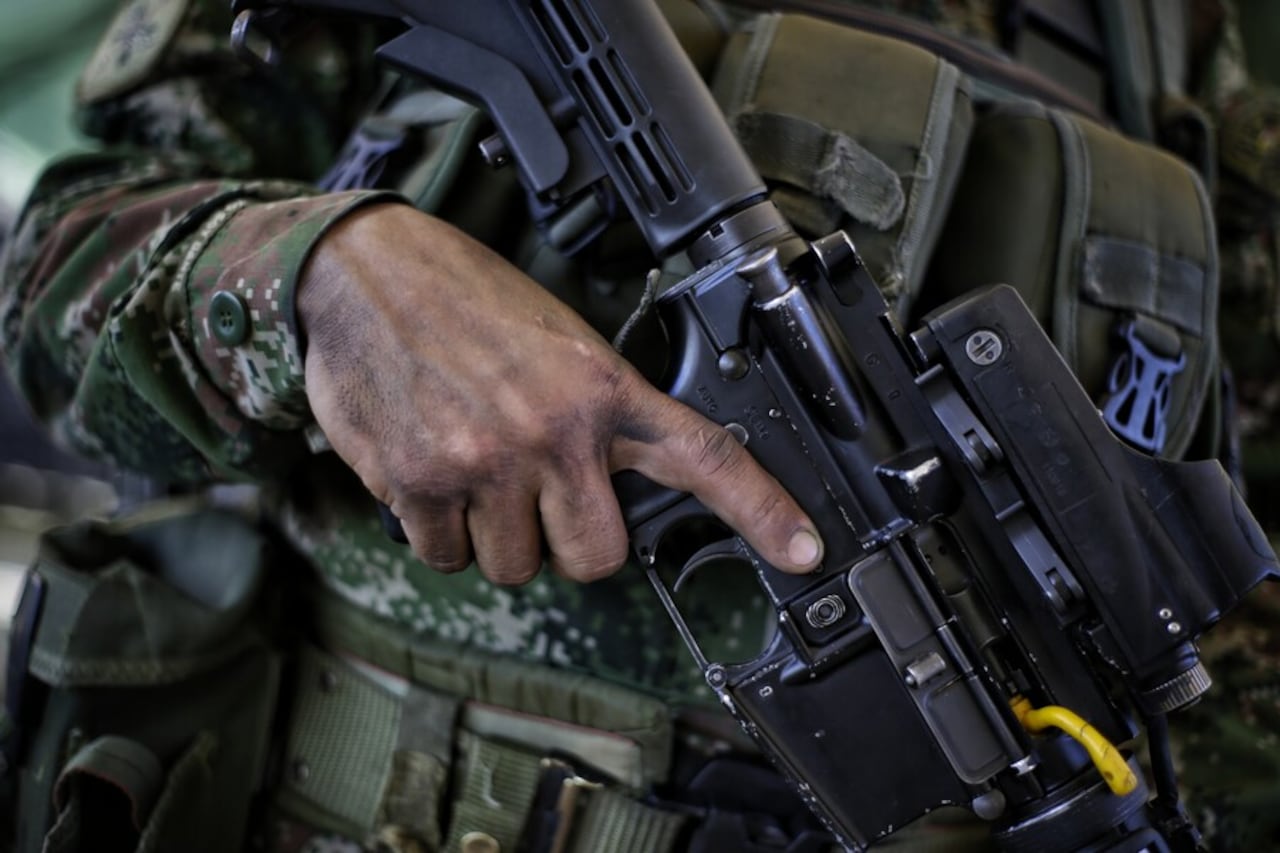 El hombre llevaba poco tiempo de haber sido nombrado comandante de este batallón.