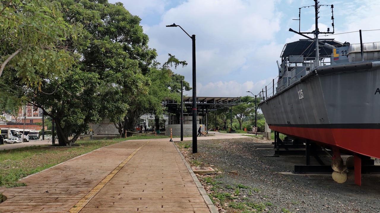 Así van las obras del parque Pacífico a 15 días de su entrega.