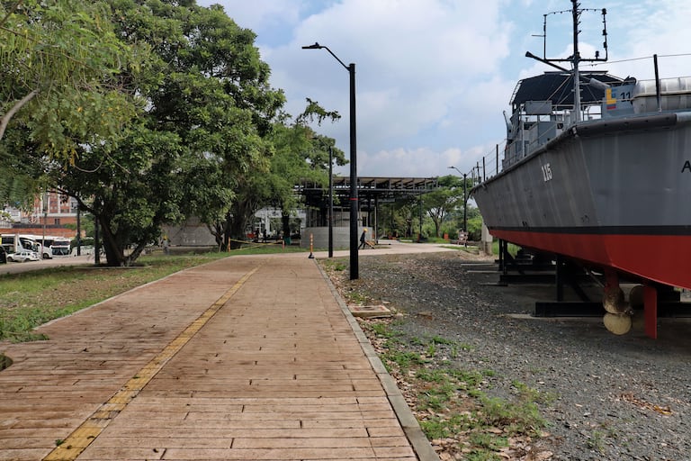 Así van las obras del parque Pacífico a 15 días de su entrega.