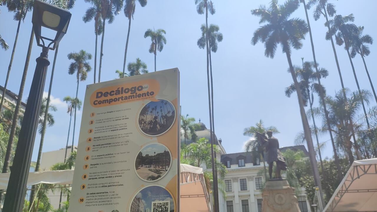 Disfrutar de la Plaza de Cayzedo ahora requiere de un obligatorio buen comportamiento.