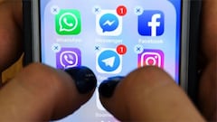 El tiempo que pasas usando las redes sociales es muy valioso para las empresas. Foto: AFP/BBC