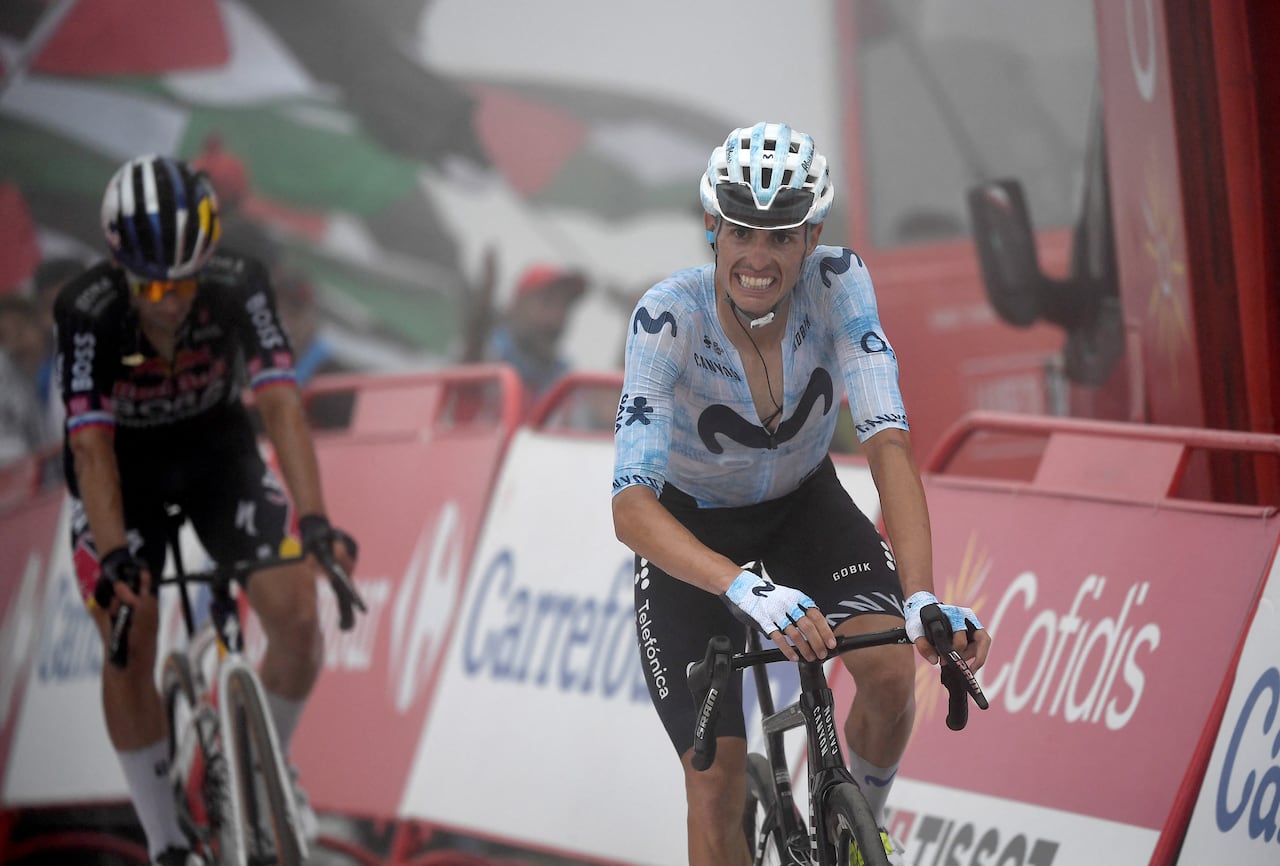 Enric Mas y Roglic en la Vuelta a España 2024