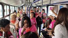 Metro Cali presenta las Zonas MIO Mujer, en los buses articulados del MIO. Son espacios para uso exclusivo de las mujeres, ubicados en el primer vagón de los 166 buses y se identifican con marcas de color rosa en el espaldar de los asientos.