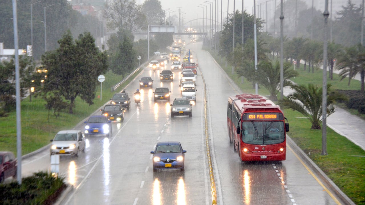 Lluvias en Bogotá.