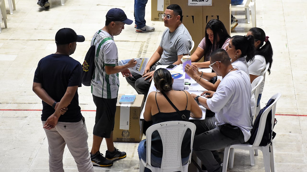 Elecciones Presidenciales 2026, Puesto de votación Coliseo del Pueblo.