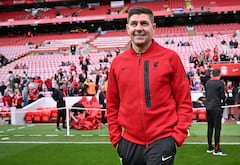 Steven Gerrard, leyenda del Liverpool.