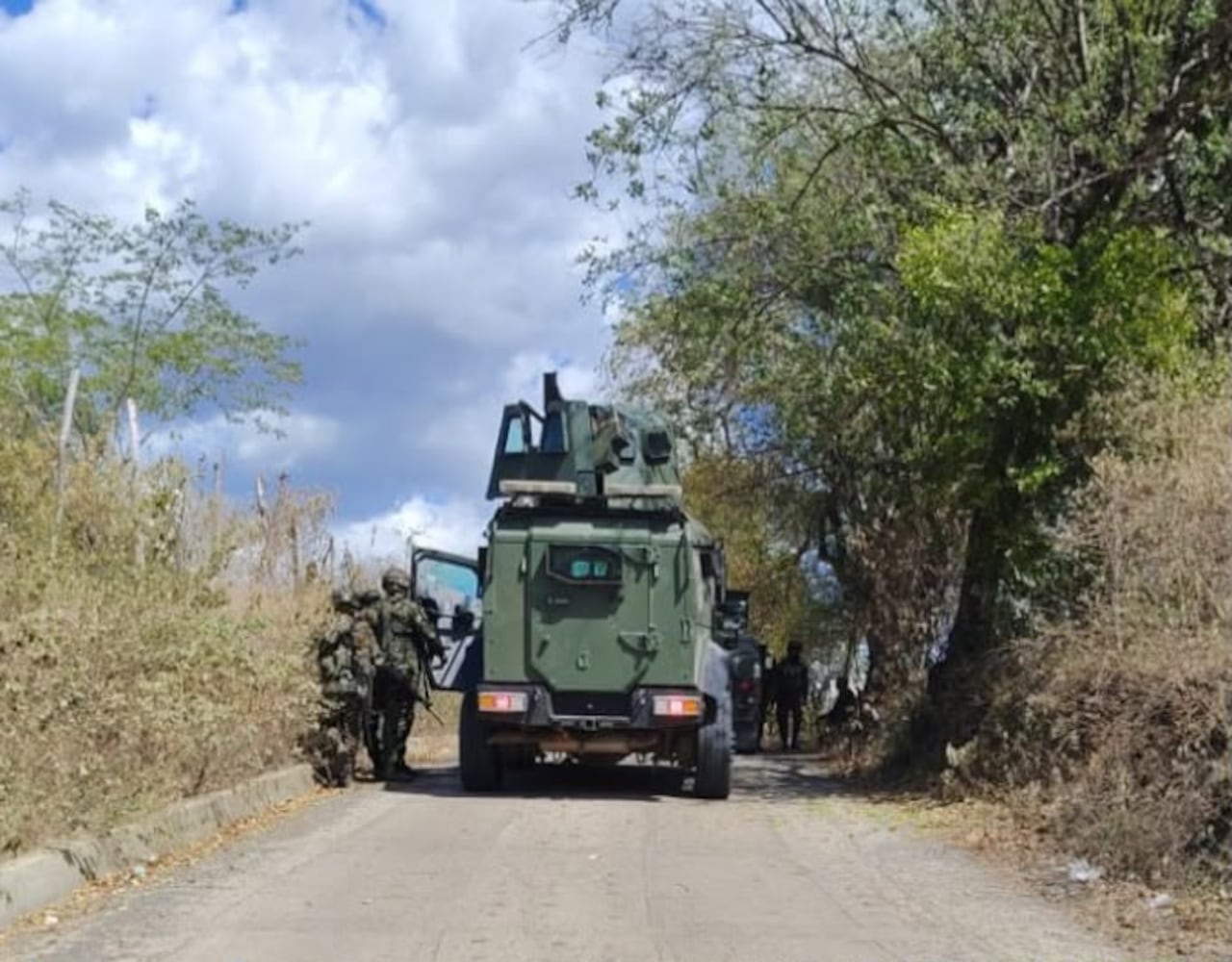 Integrantes del Grupo Liviano de Caballería No. 8 de la Brigada 29 del Ejército neutralizaron a tres presuntos integrantes del grupo residual Carlos Patiño en el sector de Puerto Nuevo, entre Mercaderes, Cauca, y Leyva, Nariño, tras interceptarlos cuando pretendían hurtar un camión cargado con 35 toneladas de café y una volqueta sobre la vía Panamericana.
