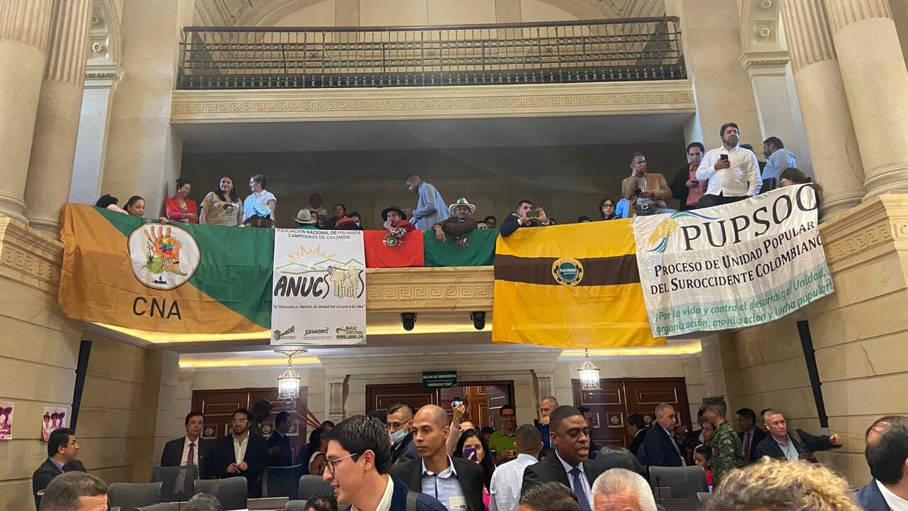 Congreso aprueba el reconocimiento a los campesinos como sujeto especial de protección constitucional.