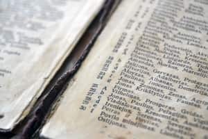 Versículos de la biblia.