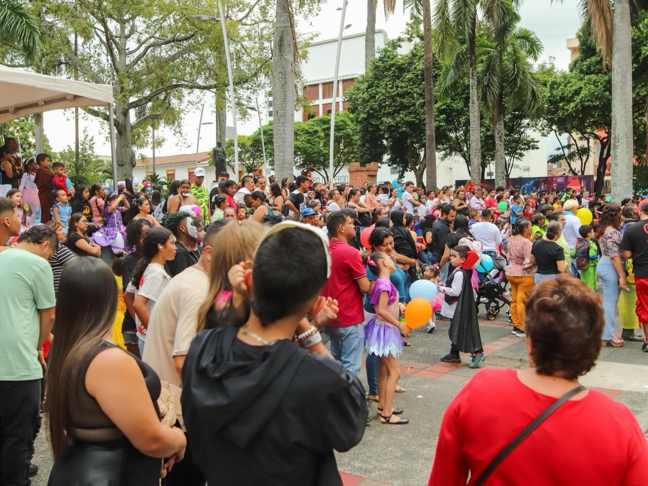Palmira, mundo jurásico, será un espacio de diversión para chicos y grandes. Contará con shows musicales, inflables, pintucaritas, entre otras actividades. Foto: Alcaldía de Palmira / El País.