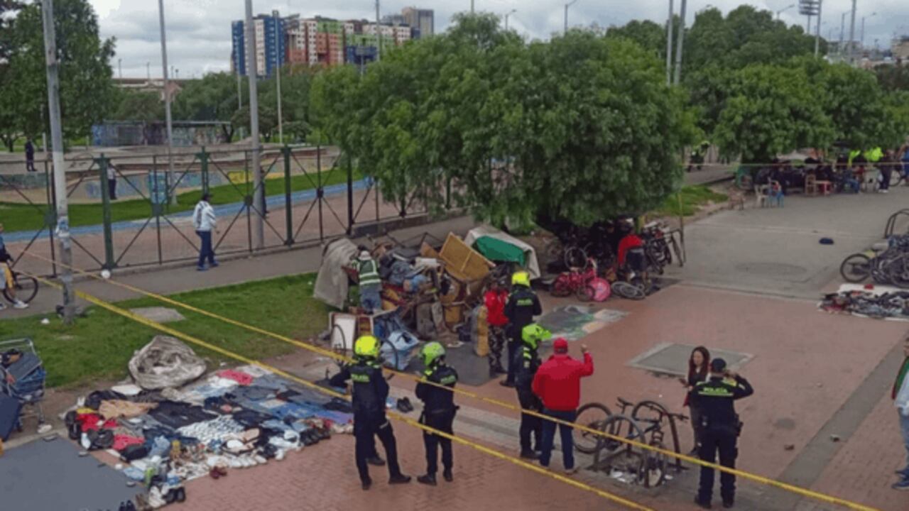 Explosión se reportó en el centro de Bogotá.