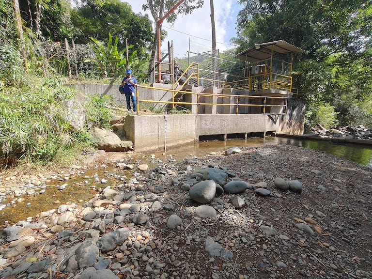 Cali: La bocatoma La Reforma, operada por EMCALI, se encuentra en el corregimiento de Villa Carmelo y capta agua del río Meléndez