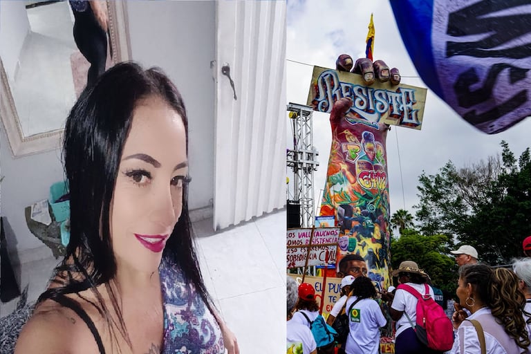 Elizabeth Serna, líder del oriente de Cali y quien tuvo un papel trascendental durante los actos de la llamada 'Primera Línea' lanzó duras críticas al petrismo por el incumplimiento con los jóvenes.