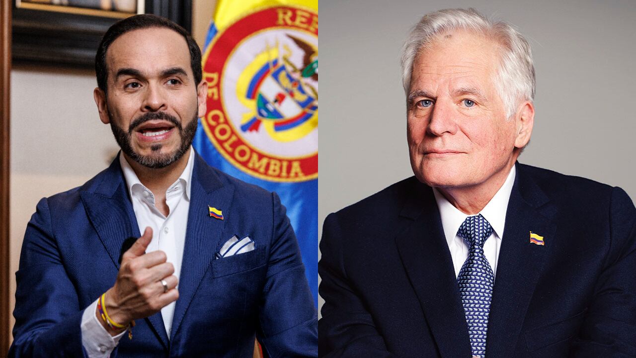 Abelardo de la Espriella y Miguel Uribe Londoño.