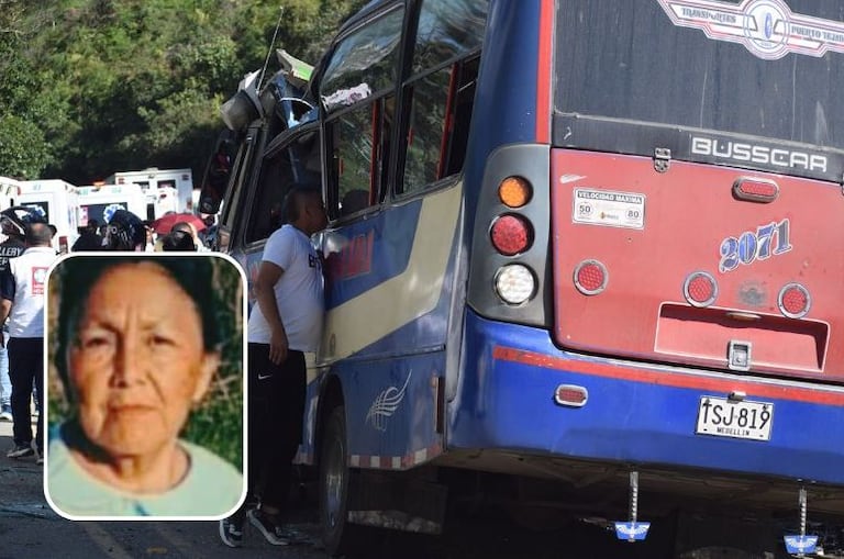 Florinda Camayo se movilizaba uno de los once vehículos que terminaron averiados por la fuerte explosión que se presentó en este punto de la vía Popayán-Cali.