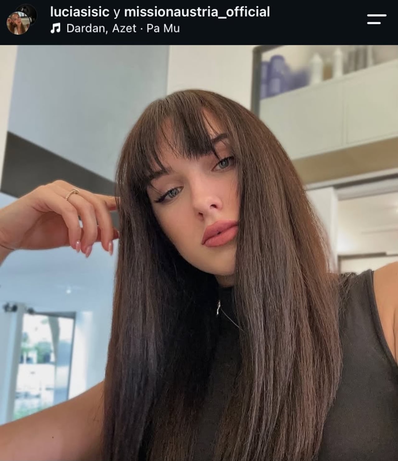 Lucia Sisic, reina de belleza vigente de Miss Austria, murió a los 22 años.