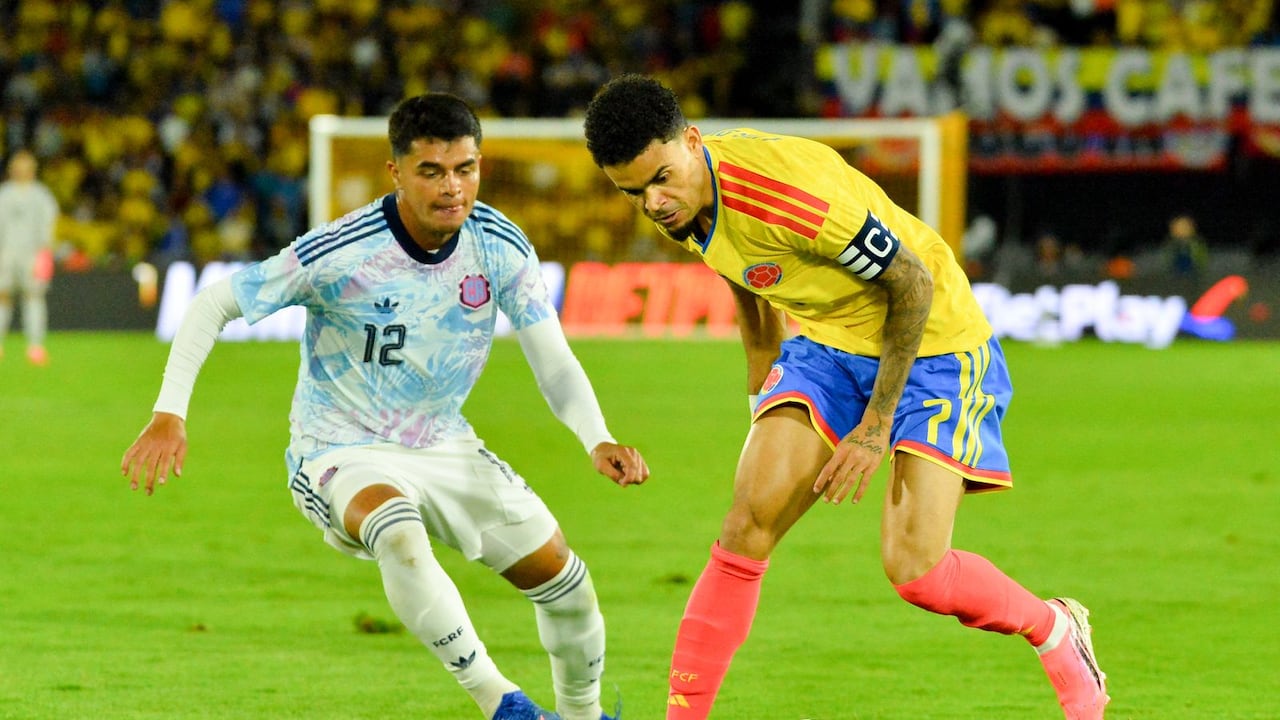 La Selección Colombia enfrenta a La Selección de Costa Rica, por encuentro amistoso de despedida previo al Mundial 2026, en el Estadio Nemesio Camacho El Campín.