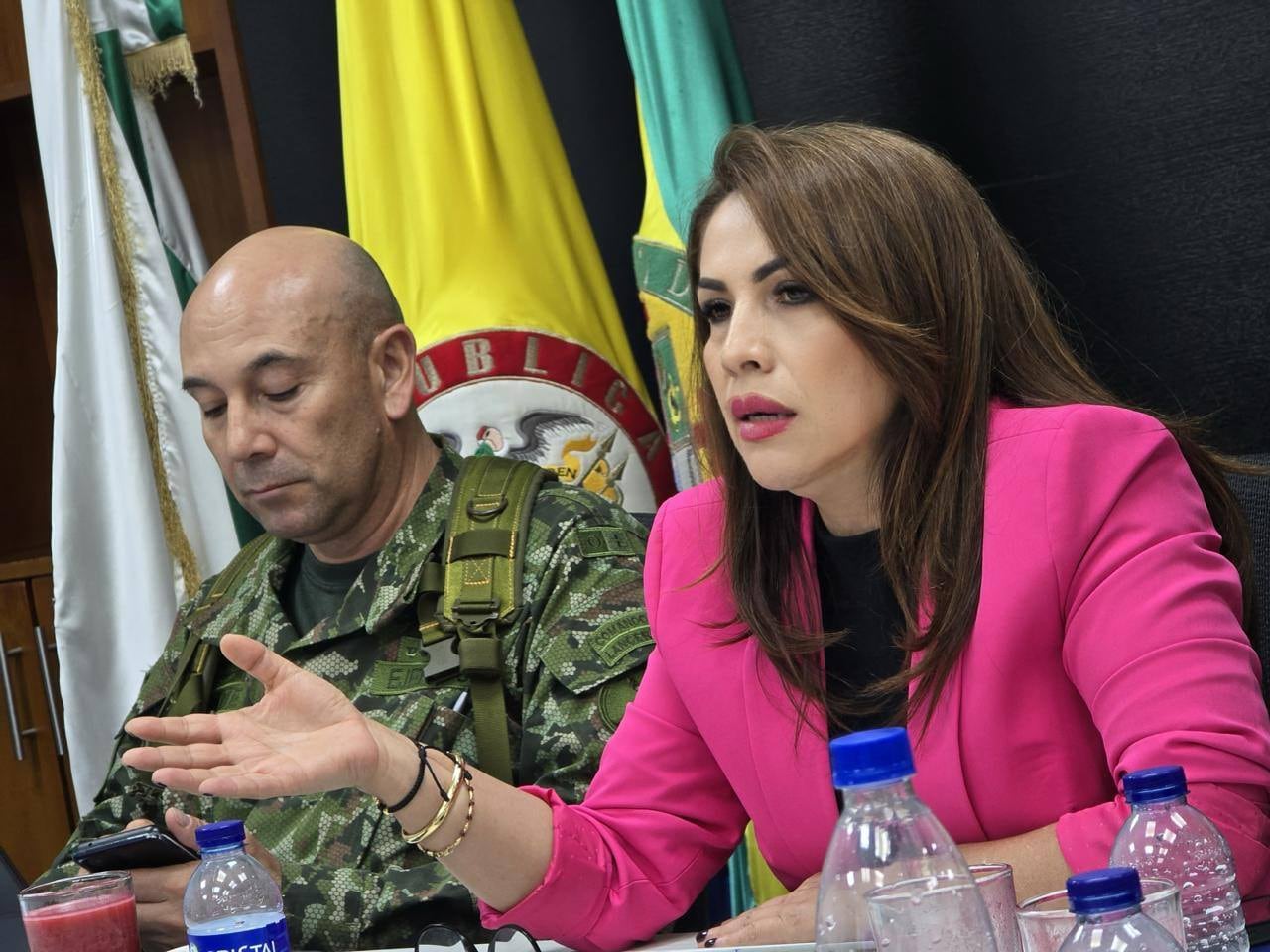 "Buscamos, por ejemplo, los productores agrícolas saquen sus productos a las cabeceras municipales, por eso es necesario el acompañamiento de la fuerza pública", expresó la secretaria de gobierno del Cauca, Maribel Perafán.