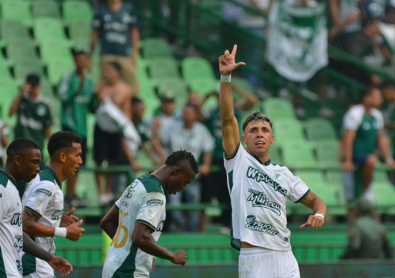 Emiliano Rodríguez, autor del único tanto del compromiso.