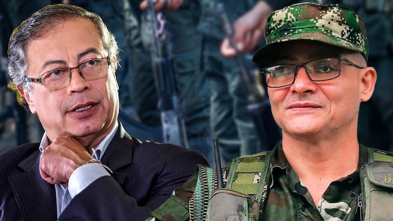 Presidente Gustavo Petro, Iván Mordisco