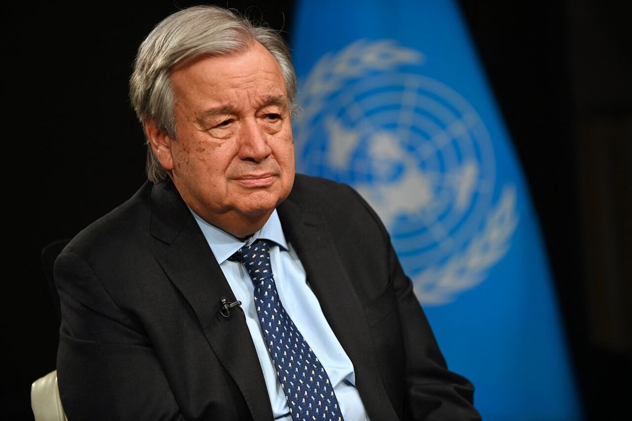 António Guterres, secretario general de la ONU.