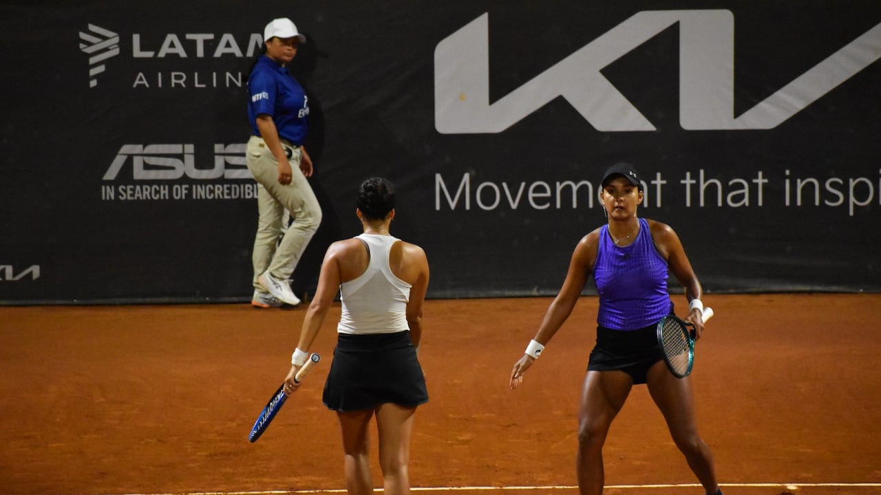 Yuliana Lizarazo y María Pérez duran el Kia WTA 125.