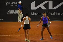 Yuliana Lizarazo y María Pérez duran el Kia WTA 125.