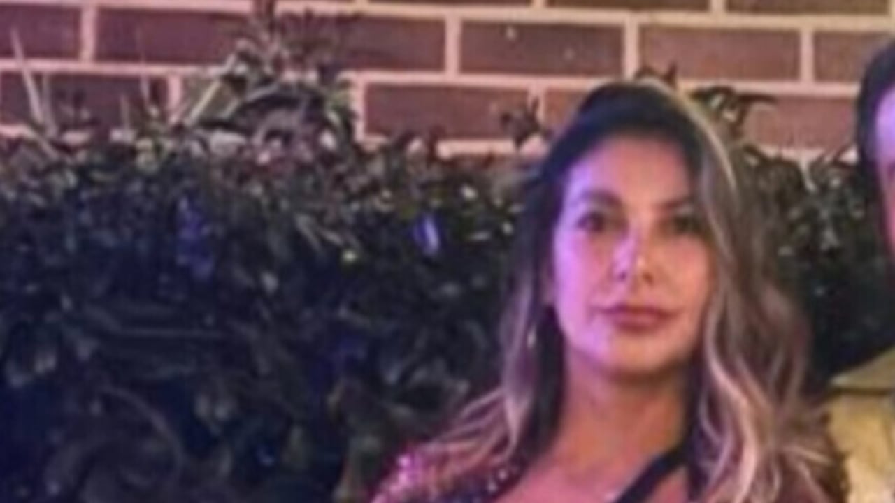 Así estaba vestida Diana Ospina el sábado, antes de desaparecer.