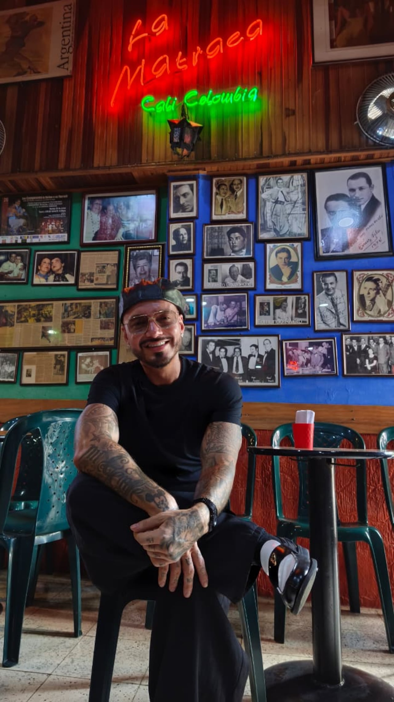 J Balvin en La Matraca, centro de Cali.