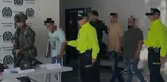Tres presuntos integrantes del Frente 57 Yaír Bermúdez fueron capturados durante un allanamiento en la zona rural de Sevilla, Valle del Cauca.