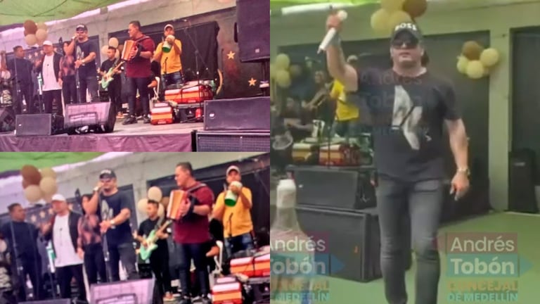 Concierto de Nelson Velásquez en la cárcel de La Paz de Itagüí.