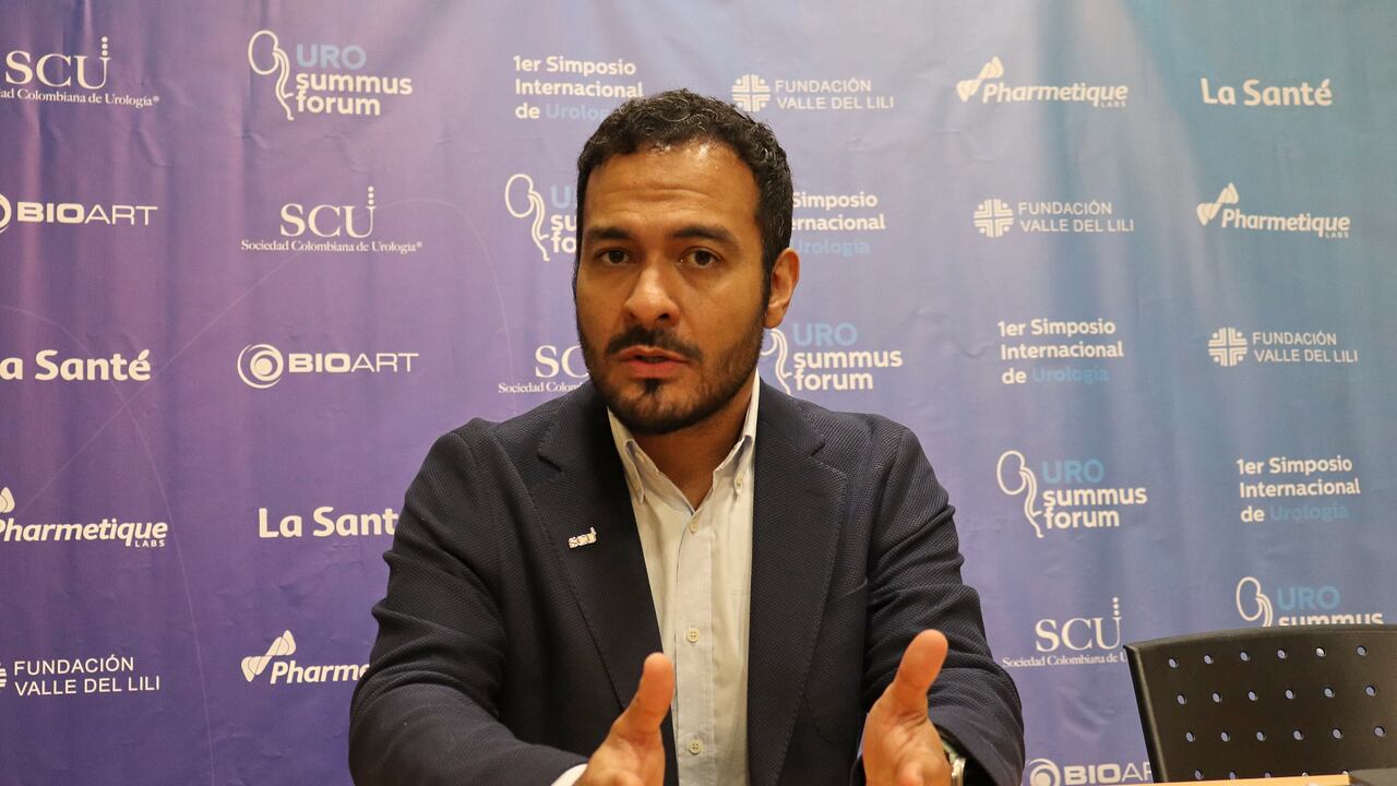 Luis Eduardo Salgado urólogo oncólogo director de docencia de la Sociedad Colombiana de Urología