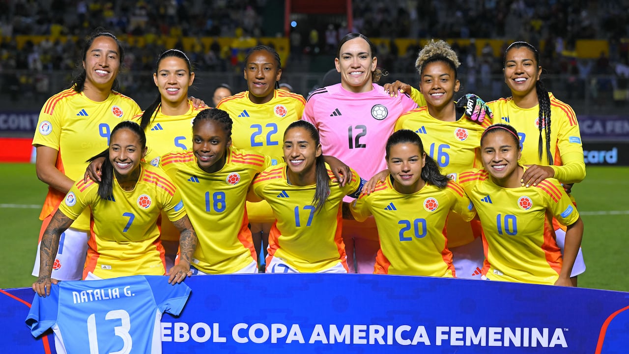 Titular de la Selección Colombia Femenina ante Venezuela en la Copa América Femenina.